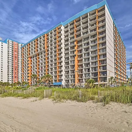 Oceanfront Myrtle Beach Condo With Resort Pool! Exterior foto