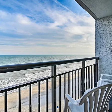 Oceanfront Myrtle Beach Condo With Resort Pool! Exterior foto